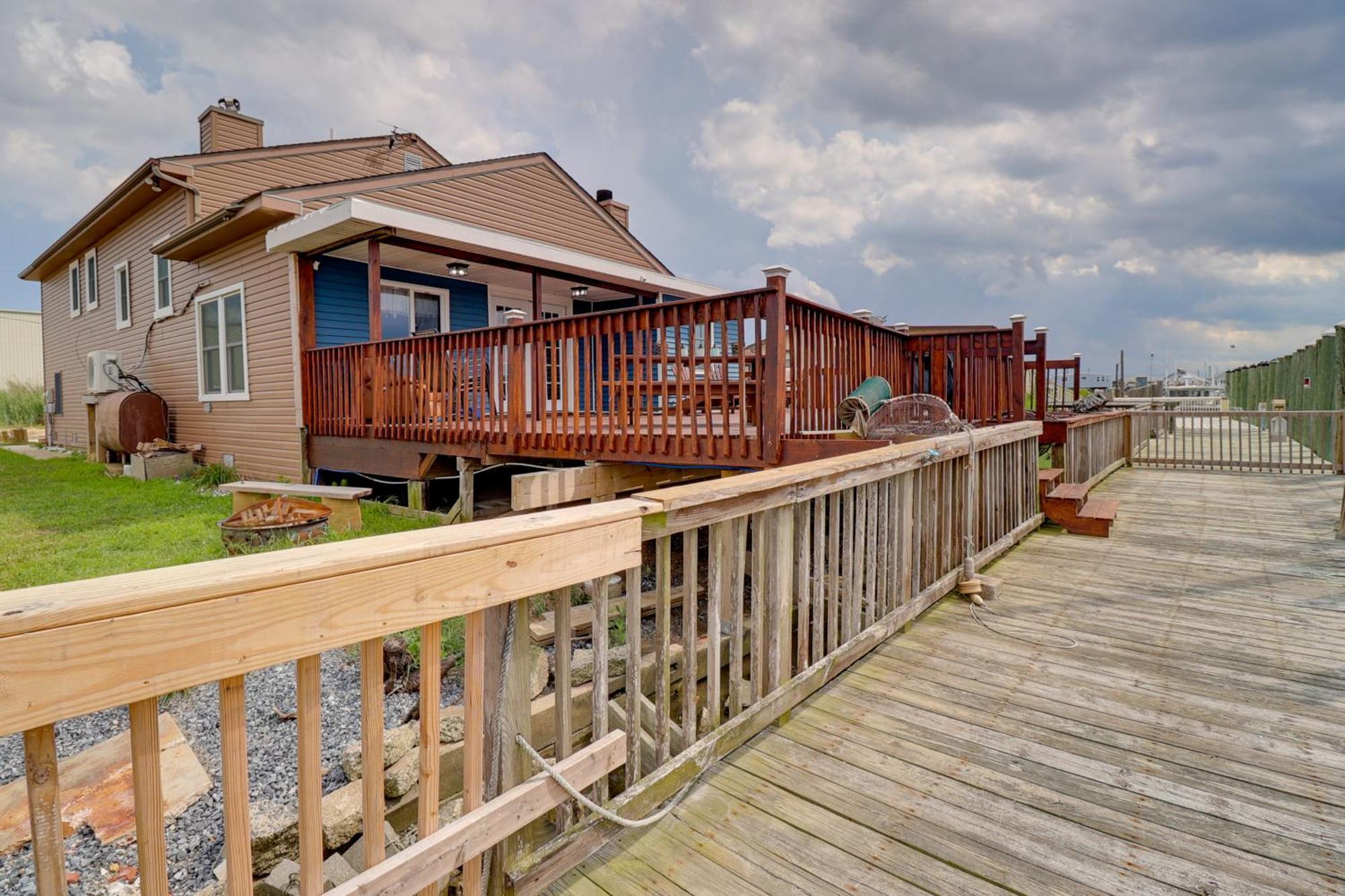 Oceanfront Milford Home With View And Boat Access 외부 사진